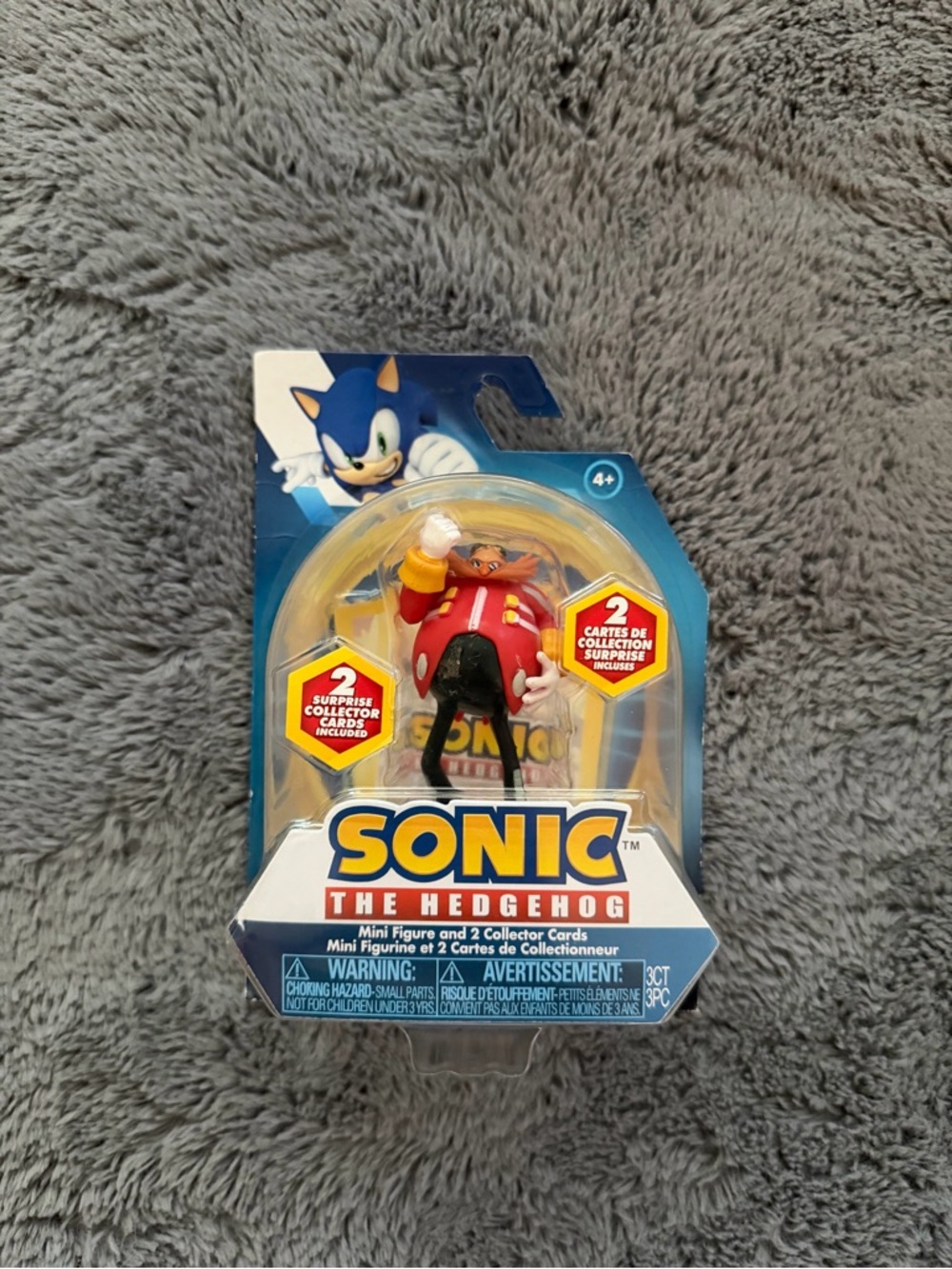 Sonic the Hedgehog Dr. Eggman Action Figure - Red